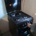 Замена газовой плиты на общей кухне.