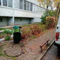 Курчатова 38 установка новой урны, Ленина 108 установка лавочки