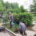 Завершены ремонтные работы ограждений.