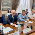 Директор МАУ "Коммунальное управление" Сергей Волотовский принял участие в рабочем совещании городской планерки.